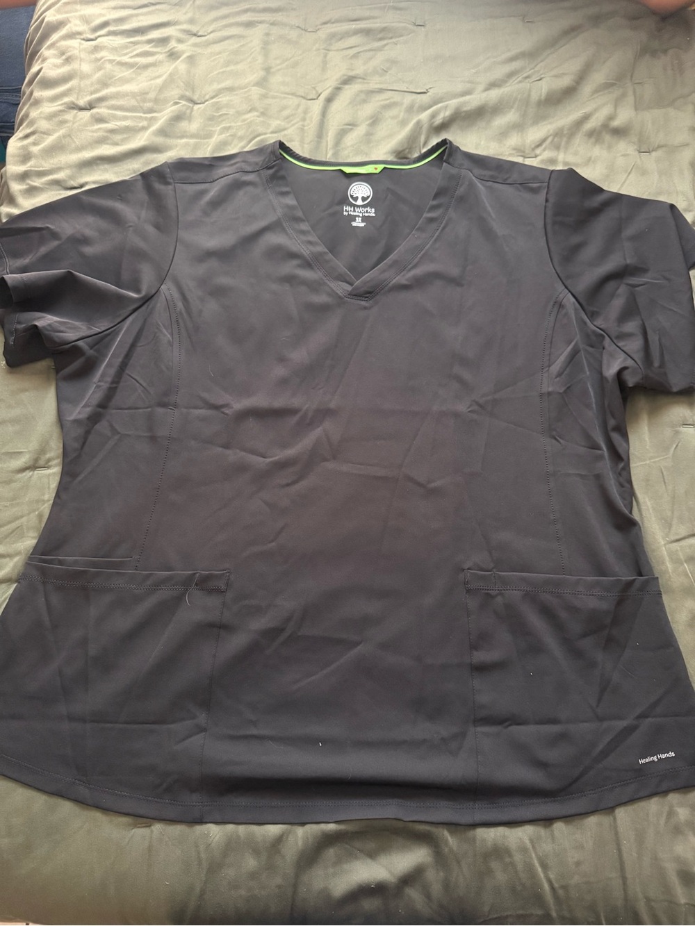 Healing hands scrub top and Easy stretch bottoms